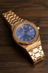 POEDAGAR Dorado y azul premium